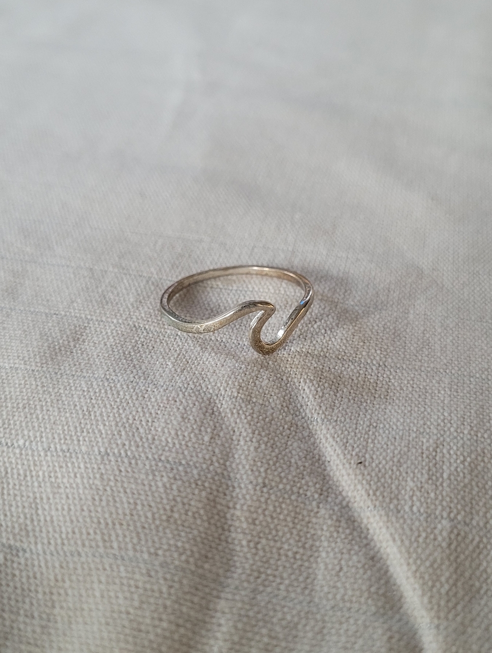 Silver Wave Ring